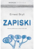 Zapiski Wiersze publikowane w latach 1958 - 1996 Tom 1