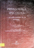 Pedagogika specjalna