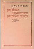 Problemy podstawowe prawoznawstwa