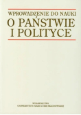 Wprowadzenie do nauki o państwie i polityce