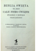 Biblia Święta to jest Całe Pismo Święte