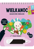 Wielkanoc Magiczne obrazki Kolorowanka wodna z zadaniami