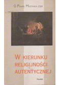 W kierunku religijności autentycznej