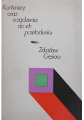 Kontenery oraz urządzenia do ich przeładunku