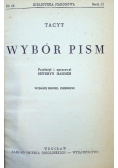 Tacyt Wybór pism