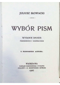 Słowacki wybór pism