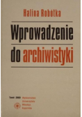 Wprowadzenie do archiwistyki