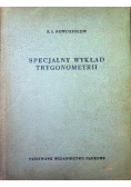 Specjalny wykład trygonometrii