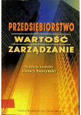 Przedsiębiorstwo wartość zarządzanie