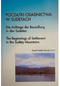 Początki osadnictwa w Sudetach