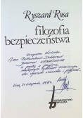 Filozofia bezpieczeństwa