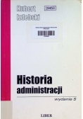 Historia administracji