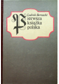 Pierwsza książka Polska