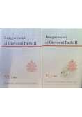 Insegnamenti di Giovanni Paolo II Tom VI Część 1 i 2
