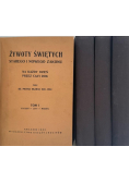 Żywot Świętych Starego i Nowego Zakonu Tom 1 do 4 1933 r.