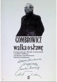 Gombrowicz. Walka o sławę