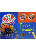 Pająki i owady 3D obiektyw