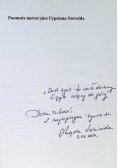Poematy narracyjne Cypriana Norwida