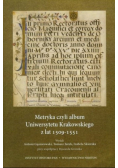 Metryka czyli album Uniwersytetu Krakowskiego z lat 1509-1511
