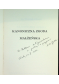 Kanoniczna zgoda małżeńska