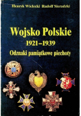 Wojsko Polskie 1921 - 1939 Odznaki pamiątkowe Piechoty