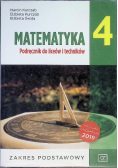 Matematyka 4 Podręcznik Zakres podstawowy
