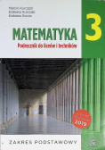 Matematyka 3 Podręcznik do liceum i technikum zakres podstawowy