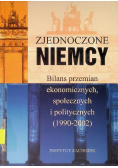 Zjednoczone Niemcy Bilans przemian ekonomicznych społecznych i politycznych