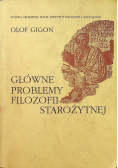 Główne problemy filozofii starożytnej