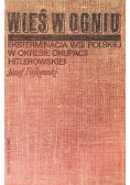 Wieś w ogniu eksterminacja wsi polskiej w okresie okupacji hitlerowskiej