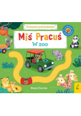 Miś Pracuś Przesuń paluszkiem W zoo