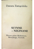 Słynne - nieznane