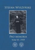 Pro memoria Tom VI  1959