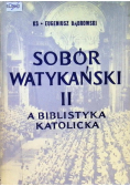 Sobór Watykański II a biblistyka katolicka