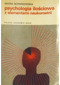 Psychologia ilościowa z elementami naukometrii