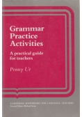Grammar Practice Activities