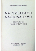 Na szlakach nacjonalizmu 1939 r.