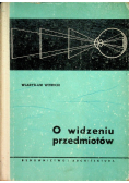 O widzeniu przedmiotów