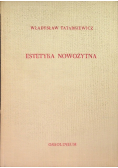Estetyka nowożytna historia estetyki Tom 3