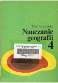Nauczanie geografii Tom 4