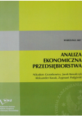 Analiza ekonomiczna przedsiębiorstwa