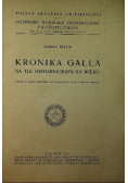 Kronika Galla na tle Historiografii XII wieku 1947 r.