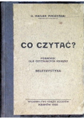 Co czytać?, 1932 r.