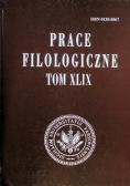 Prace Filologiczne Bibliografia Tom XLIX / 05