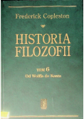 Historia filozofii Tom 6 Od Wolffa do Kanta