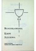Błogosławiona krew Jezusowa