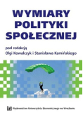 Wymiary polityki społecznej