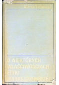 O niektórych właściwościach etyki marksistowskiej