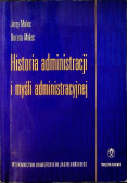 Historia administracji i myśli administracyjnej