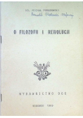 O filozofii i rewolucji
